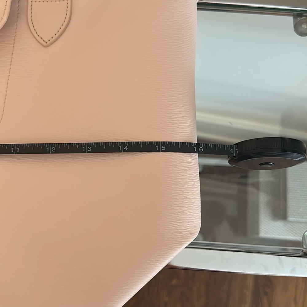 NWT Longchamp The City Tote Bag, Blush Pink - Picture 8 of 14